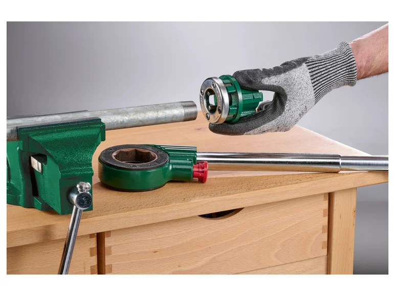 PARKSIDE Jeu de pinces coupantes pour filetage. 6 pièces