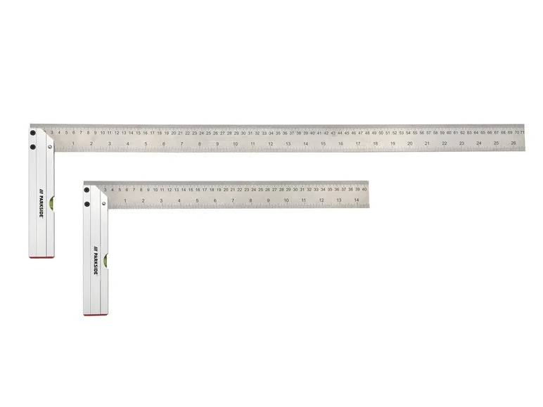 PARKSIDE® Set d'équerres. niveau à bulle gradué ou guide de coupe angulaire
