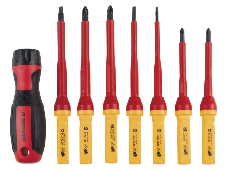 PARKSIDE® Coffret d'outils d'électricien. 83 pièces