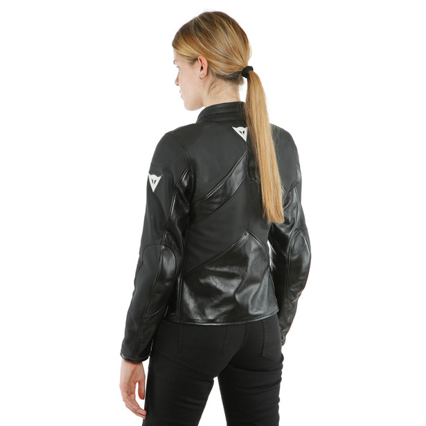 SANTA MONICA LADY LEATHER JACKET PERF.