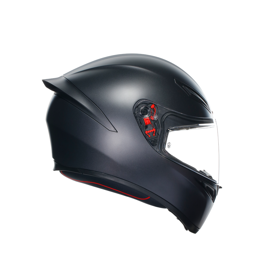 K1 S MATT BLACK - MOTORBIKE FULL FACE HELMET E2206