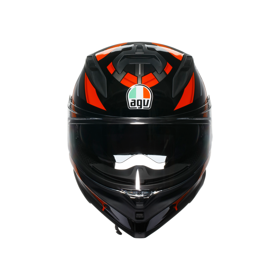 K7 AGV E2206 MPLK - TAURAX BLACK/RED