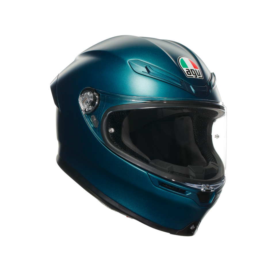 K6 S PETROLIO MATT - MOTORBIKE FULL FACE HELMET E2206
