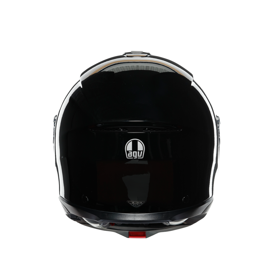 TOURMODULAR BLACK - MOTORBIKE FLIP UP HELMET E2206