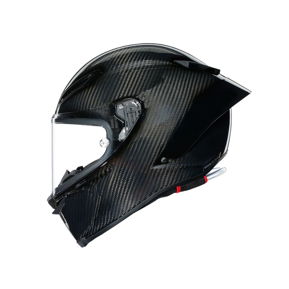 PISTA GP RR MONO GLOSSY CARBON - MOTORBIKE FULL FACE HELMET E2206 DOT