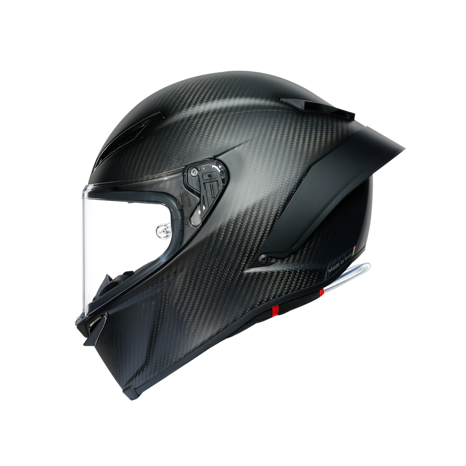 PISTA GP RR MONO MATT CARBON - MOTORBIKE FULL FACE HELMET E2206 DOT