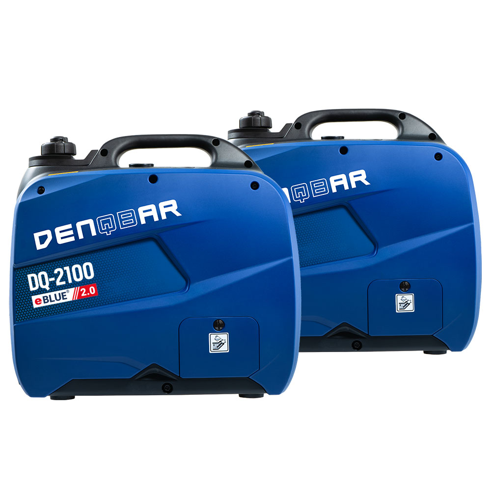BUNDLE: 2 X 2.1 KW INVERTER GENERATOR DQ-2100 + CABLE FOR PARALLEL CONNECTION