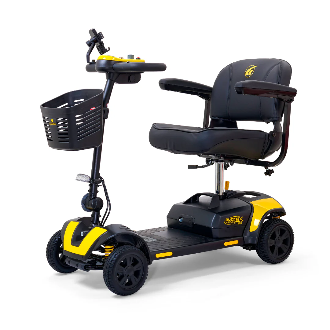Golden Tech Buzzaround XLSHD 4-Wheel Portable Scooter with Suspension