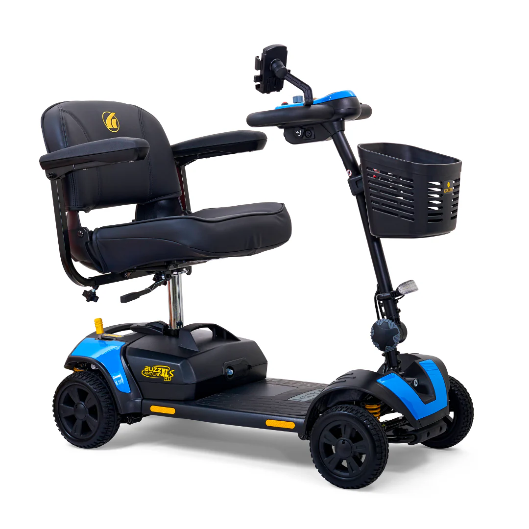 Golden Tech Buzzaround XLSHD 4-Wheel Portable Scooter with Suspension