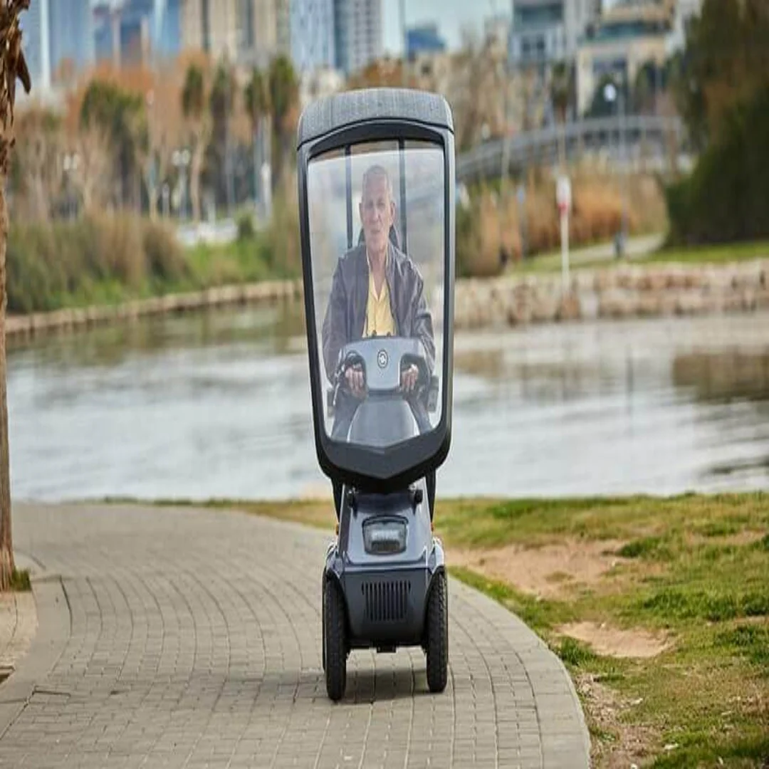 Afikim Afiscooter C4 Touring 4-Wheel Mobility Scooter with Canopy