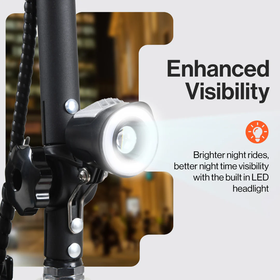 SuperHandy Explorer 4-Wheel Portable Mobility Scooter with Suspension