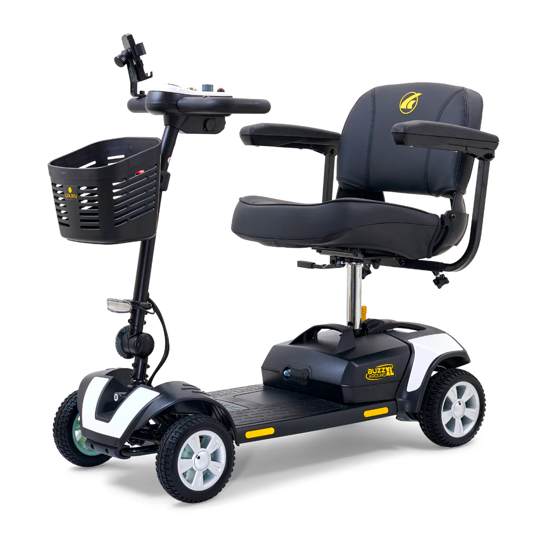 Golden Technologies Buzzaround XL 4-Wheel Long Range Mobility Scooter
