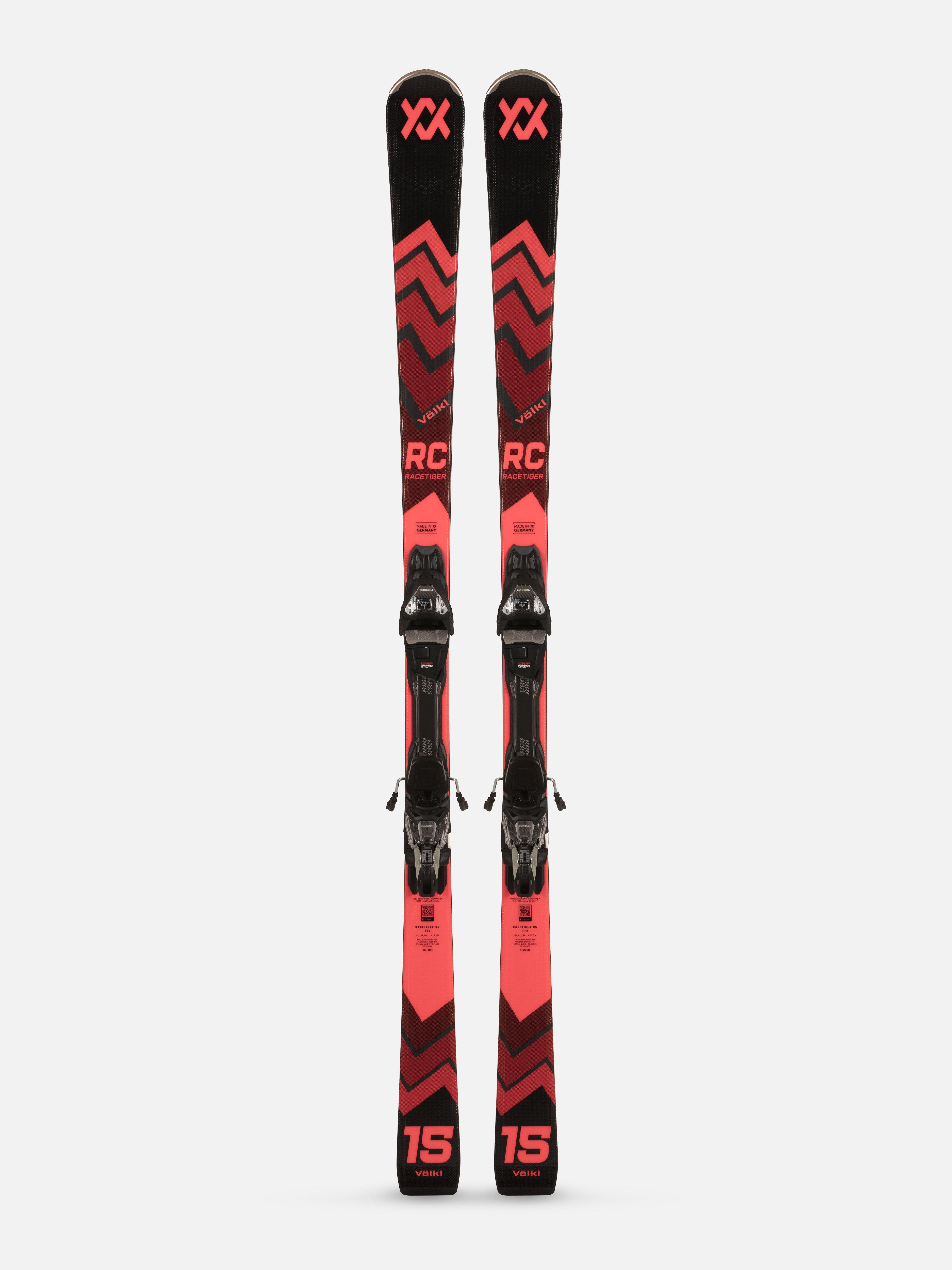 Vlkl Racetiger Rc Black Skis 2025
