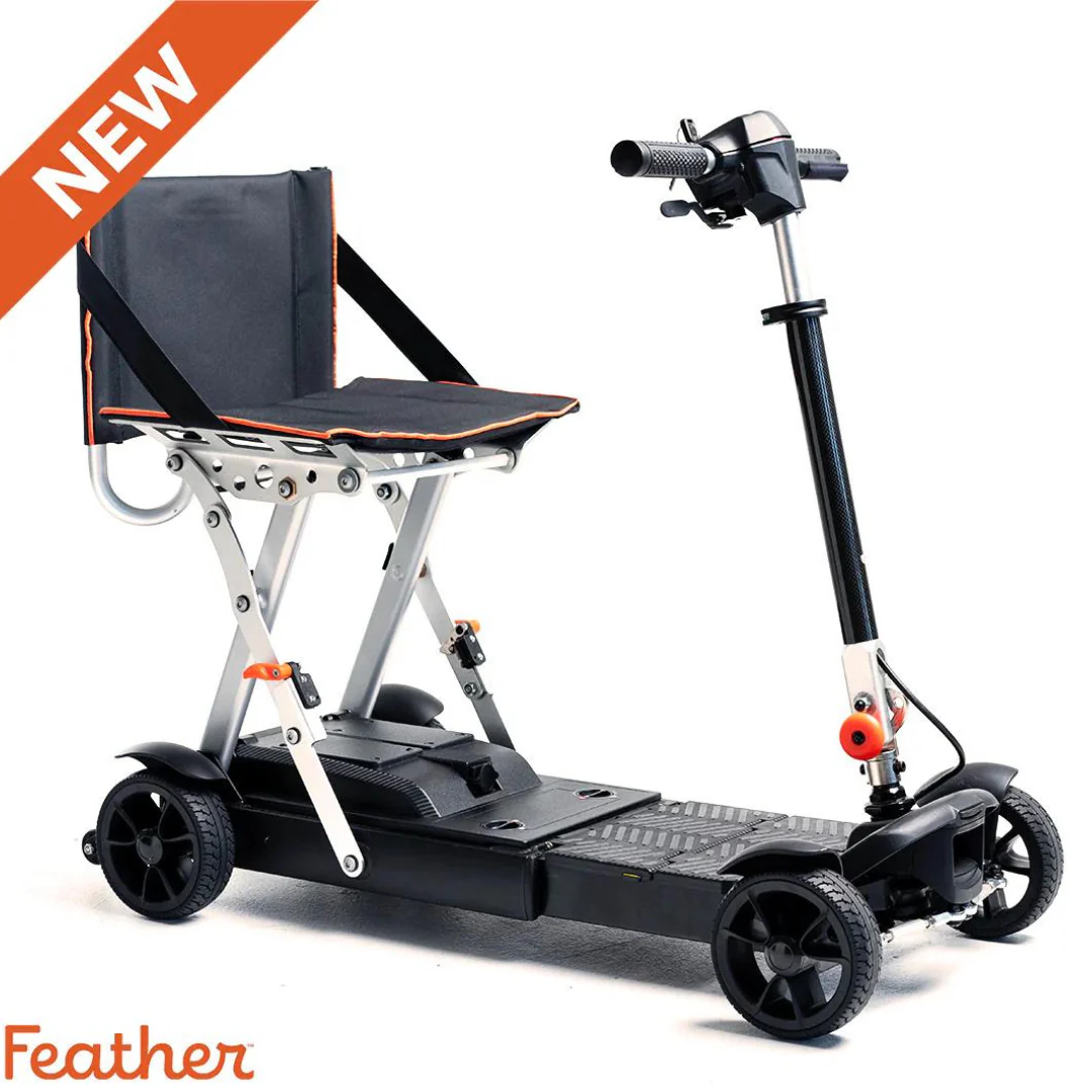 Feather Mobility 27X Folding Portable Scooter - Only 27 lbs