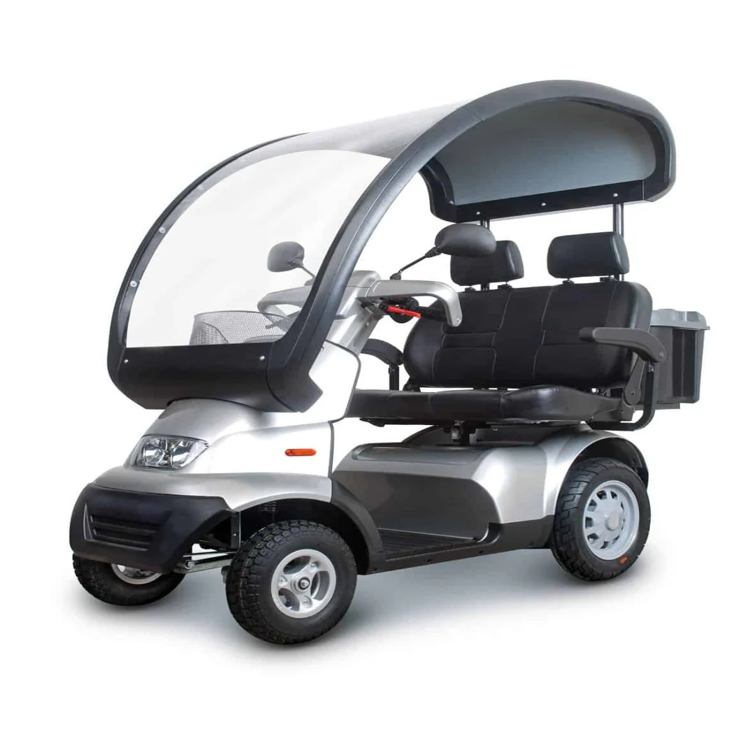Afikim Afiscooter S4 Bariatric 4-Wheel Scooter - Optional Canopy