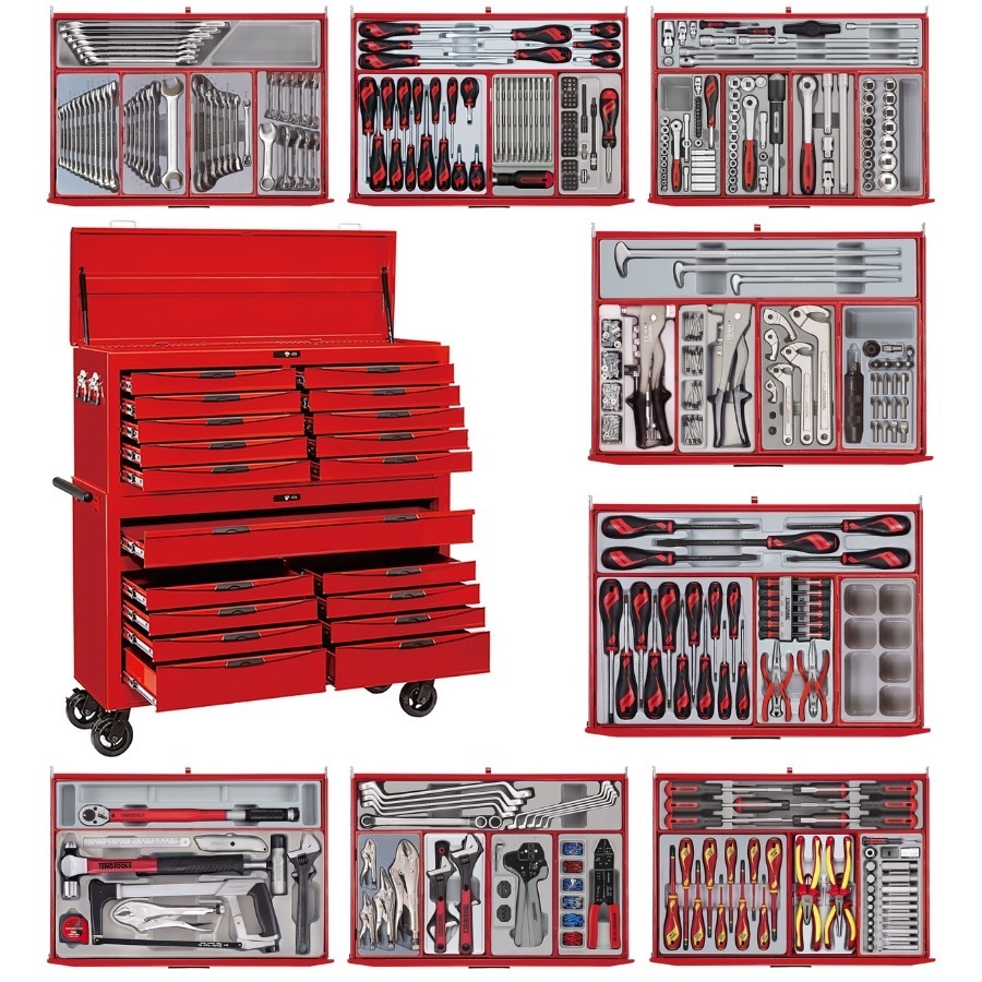 🔥Big sale- 1100 Piece Complete Mixed Hand Tools Kit