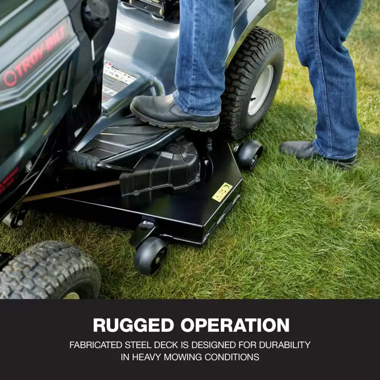 Super Bronco XP 50 in. Fabricated Deck 24 HP V-Twin Kohler 7000 Series Engine Hydrostatic Drive Gas Riding Lawn Tractor