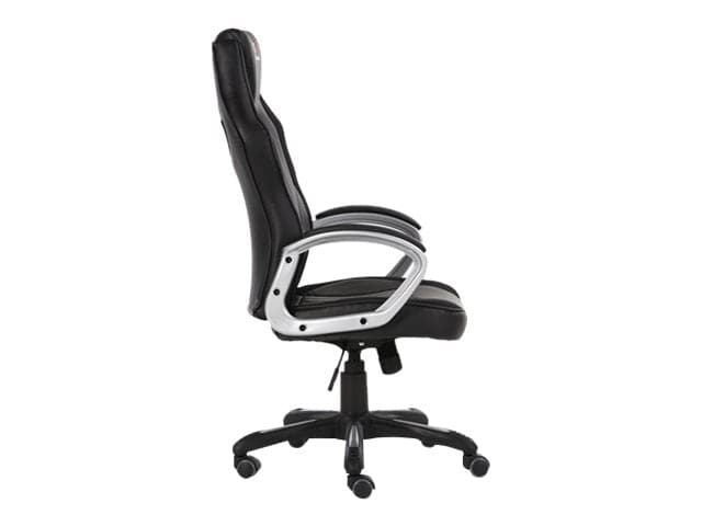 Nordic Challenger Comfort Gaming-Stuhl Schwarz– PU-Leder– Bis zu 120 kg