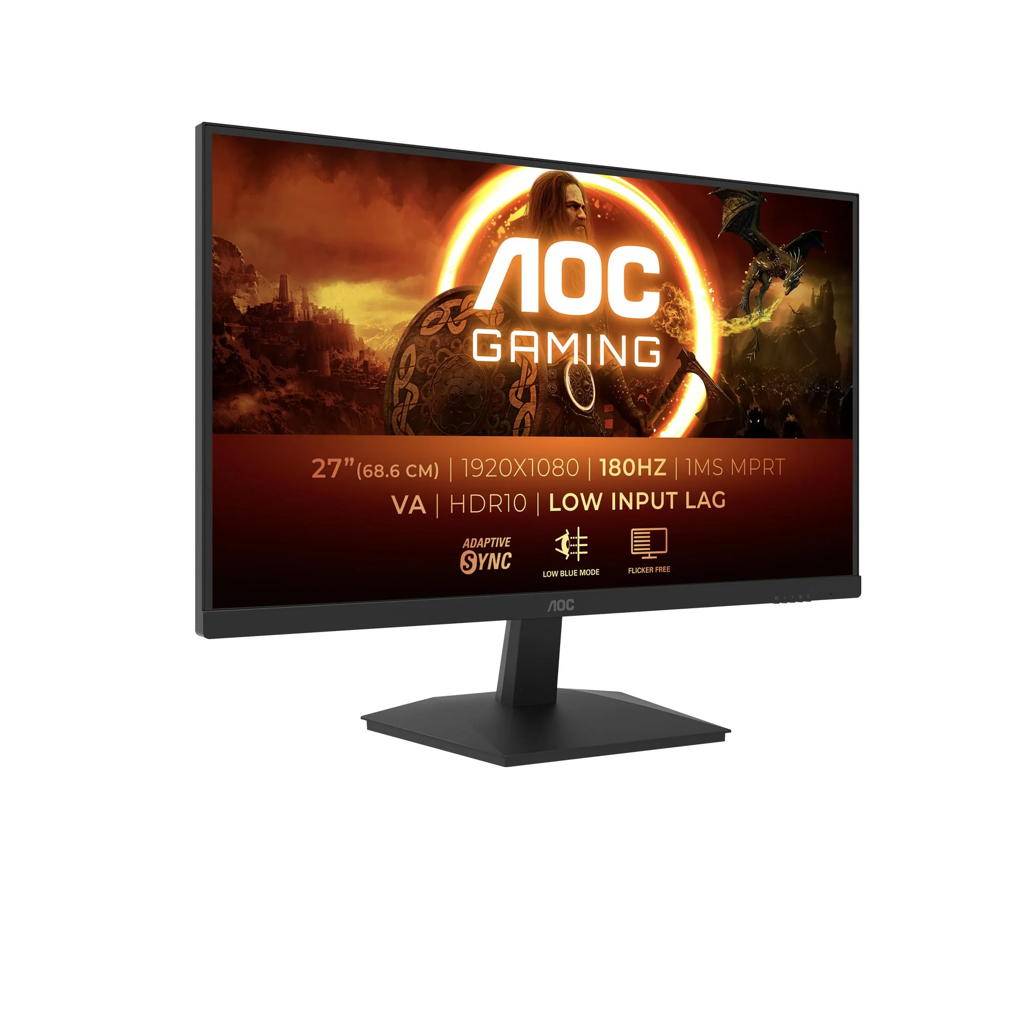 AOC Gaming 27G15N2 27 FHD Skærm - 180Hz