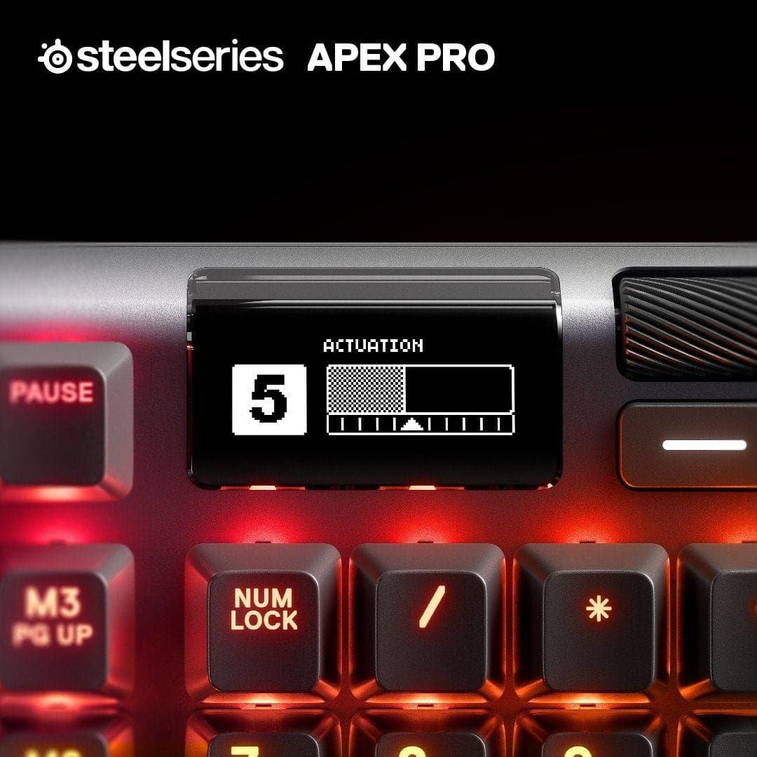 SteelSeries– Apex Pro Gaming-Tastatur