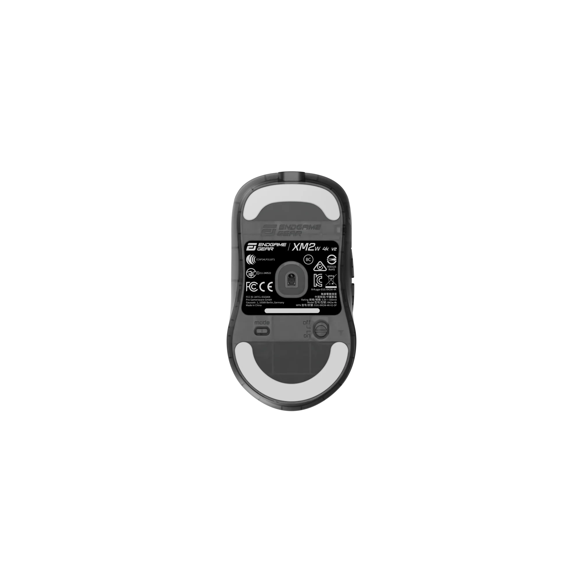 Endgame Gear XM2w 4K V2 – Trådløs Gaming Mus (Dark Frost)