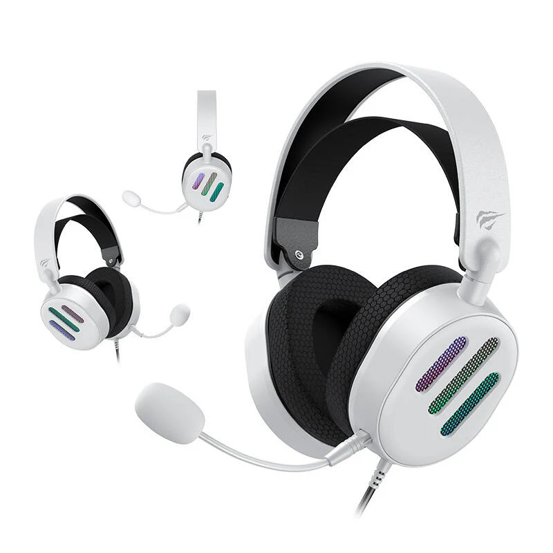 Gaming Headphones Havit H2038U RGB (white)