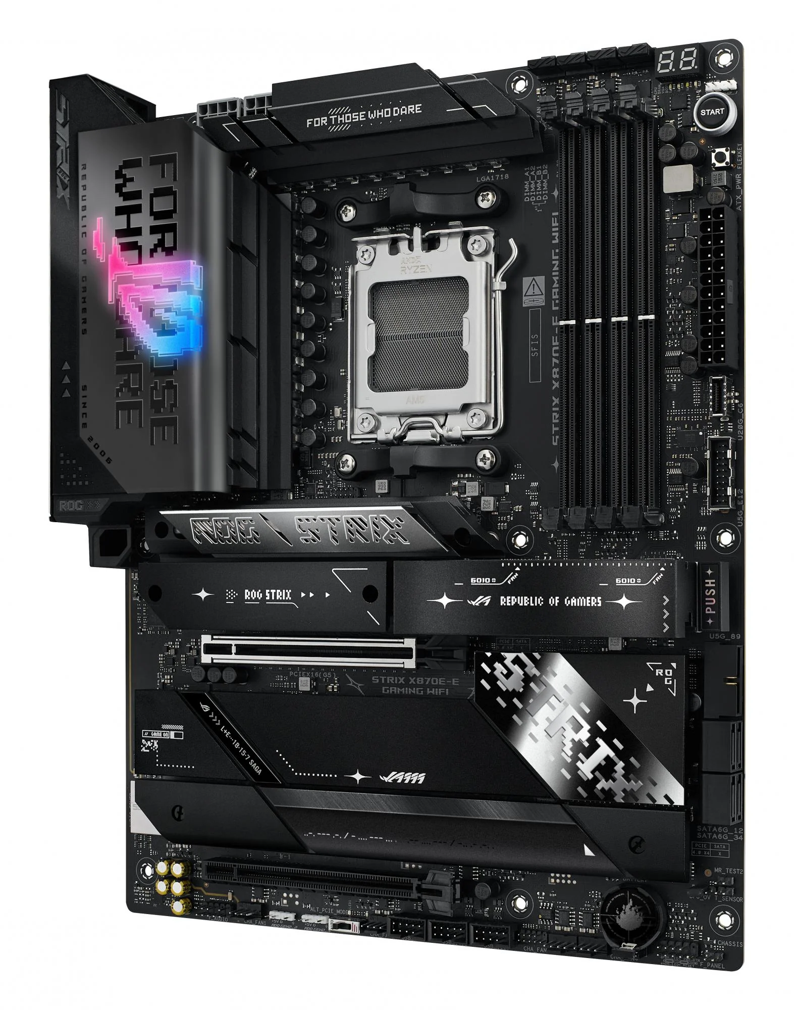 ASUS ROG STRIX X870E-E GAMING WIFI ATX Socket AM5 AMD X870E