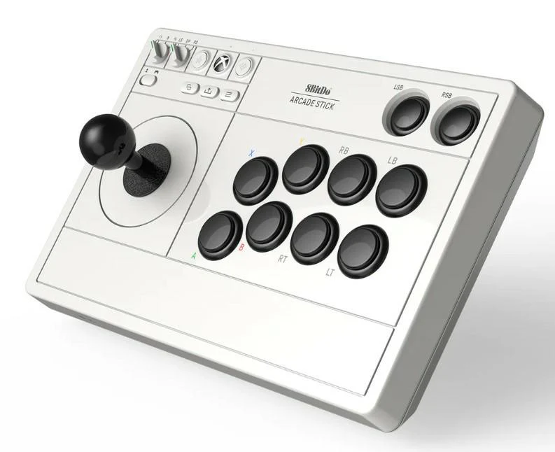 8BitDo Arcade Stick Xbox & PC - Hvid