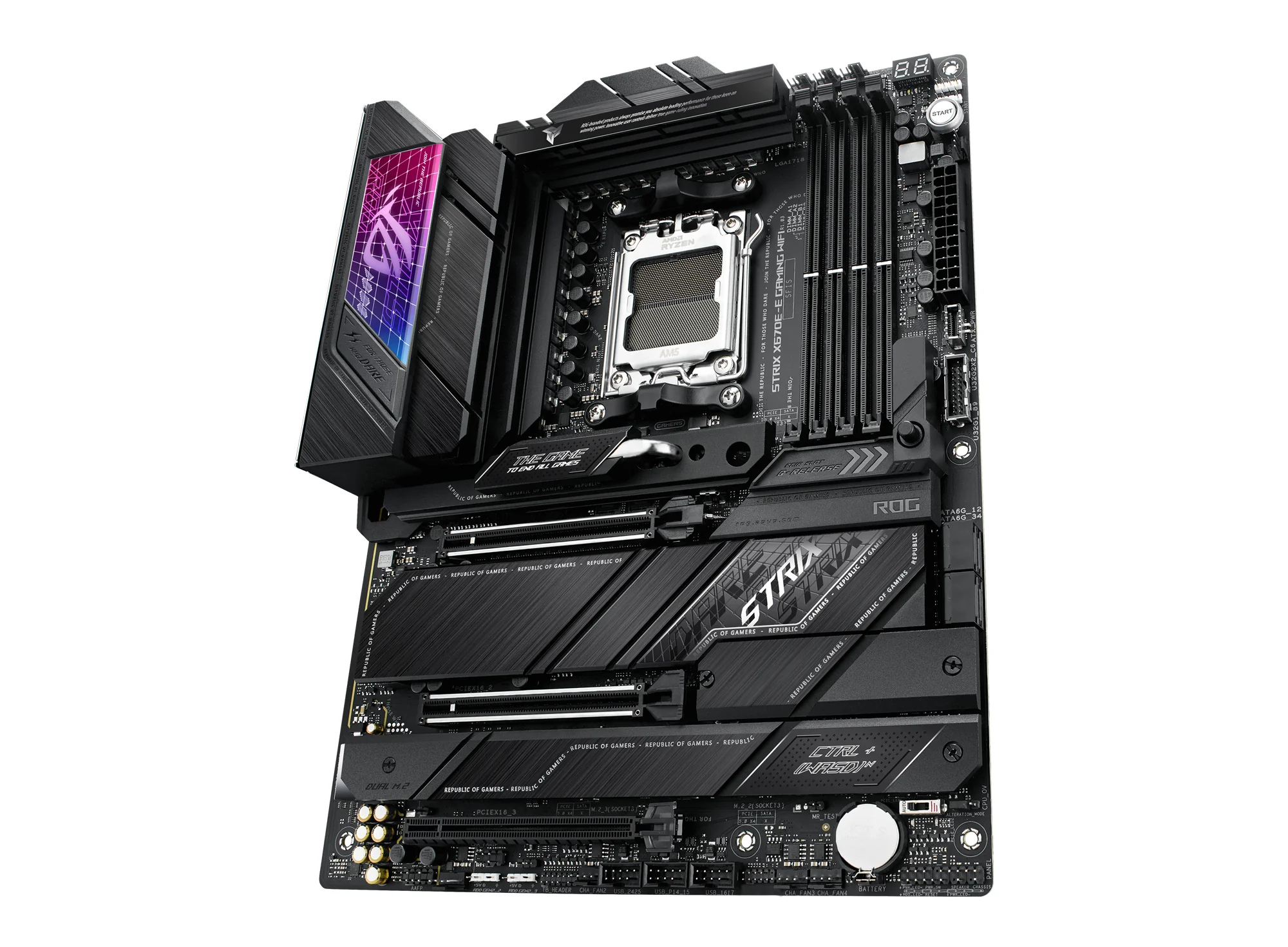 ASUS ROG STRIX X670E-E GAMING WIFI (ATX. X670E. AM5) - Bundkort