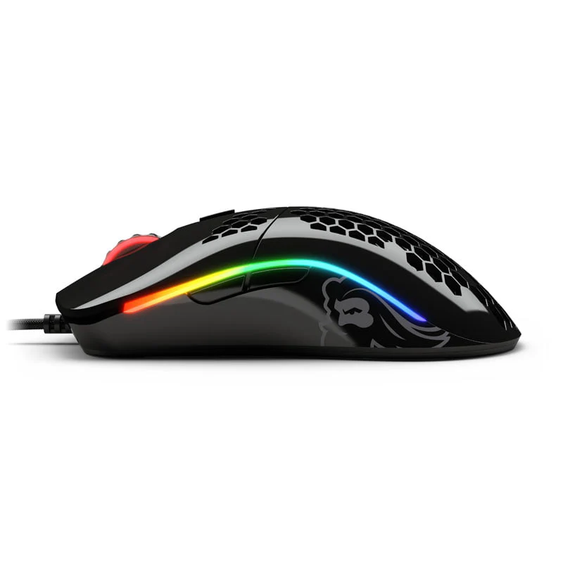 Glorious Model O– Gaming-Maus– glänzend-schwarz