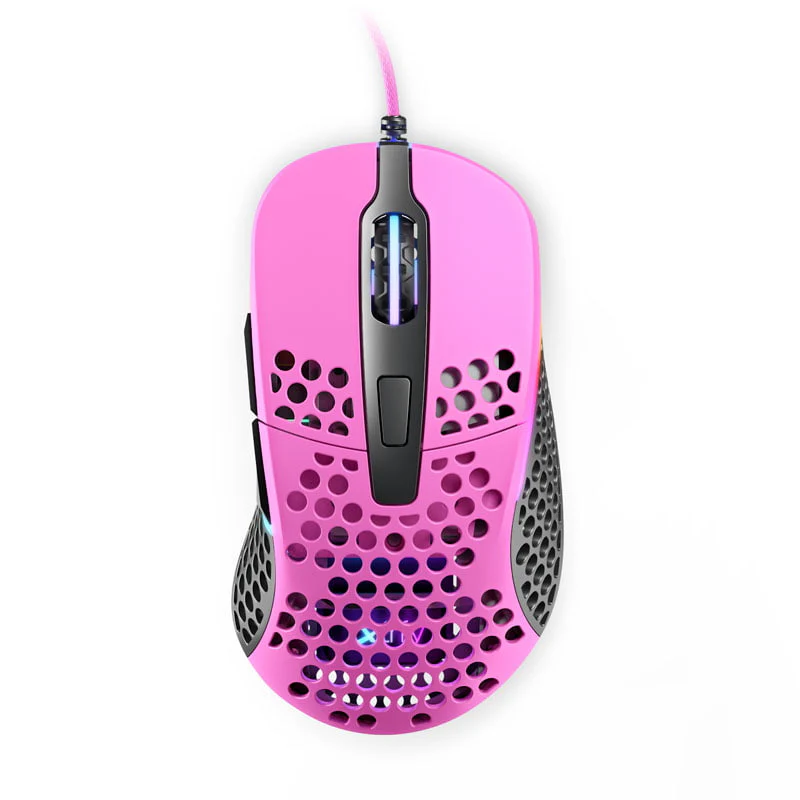 Xtrfy M4 RGB. Gaming-Maus. Pink