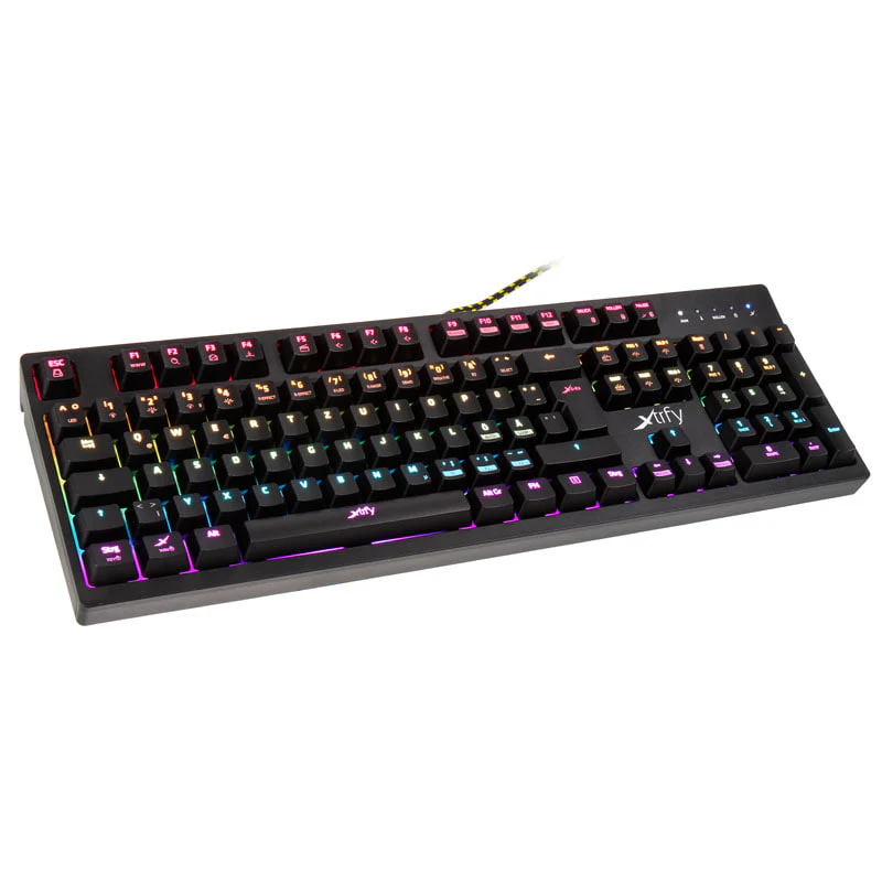 Xtrfy K2 Gaming-Tastatur mit RGB-LED