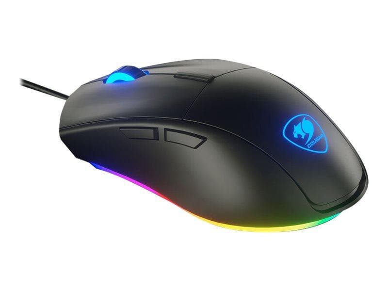 Cougar Minos XT Optisches Kabel Schwarze Gaming-Maus