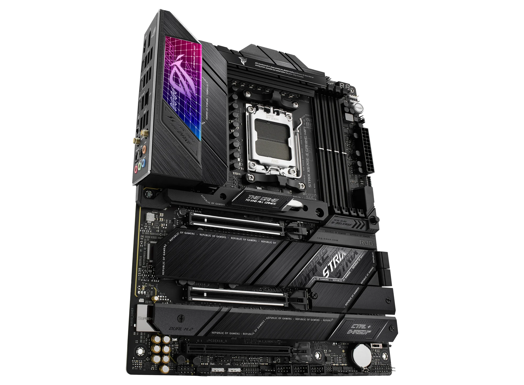 ASUS ROG STRIX X670E-E GAMING WIFI (ATX. X670E. AM5) - Bundkort