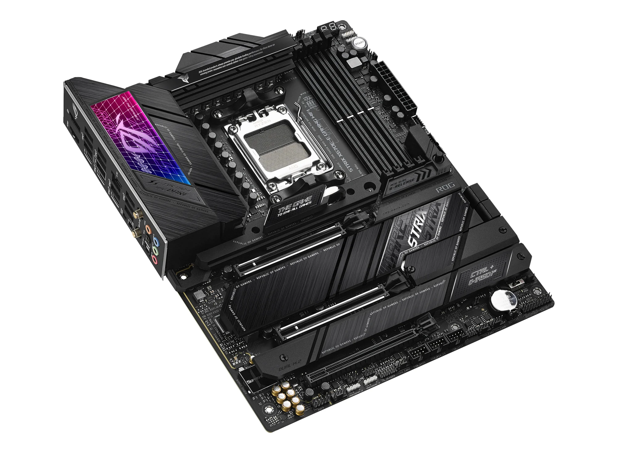 ASUS ROG STRIX X670E-E GAMING WIFI (ATX. X670E. AM5) - Bundkort