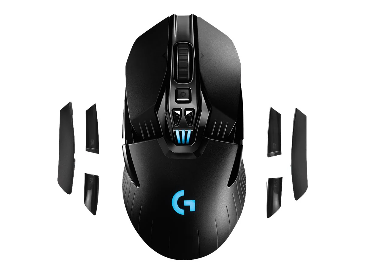 Logitech Wireless Gaming Mouse G903 LIGHTSPEED HERO 16K Sensor Optisches Funkkabel Schwarz