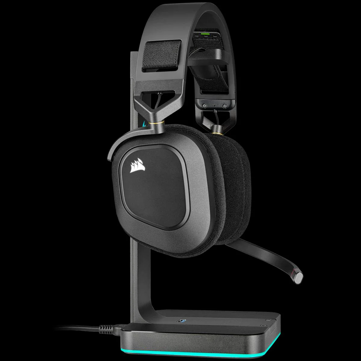 Corsair Gaming HS80 RGB WIRELESS Carbon