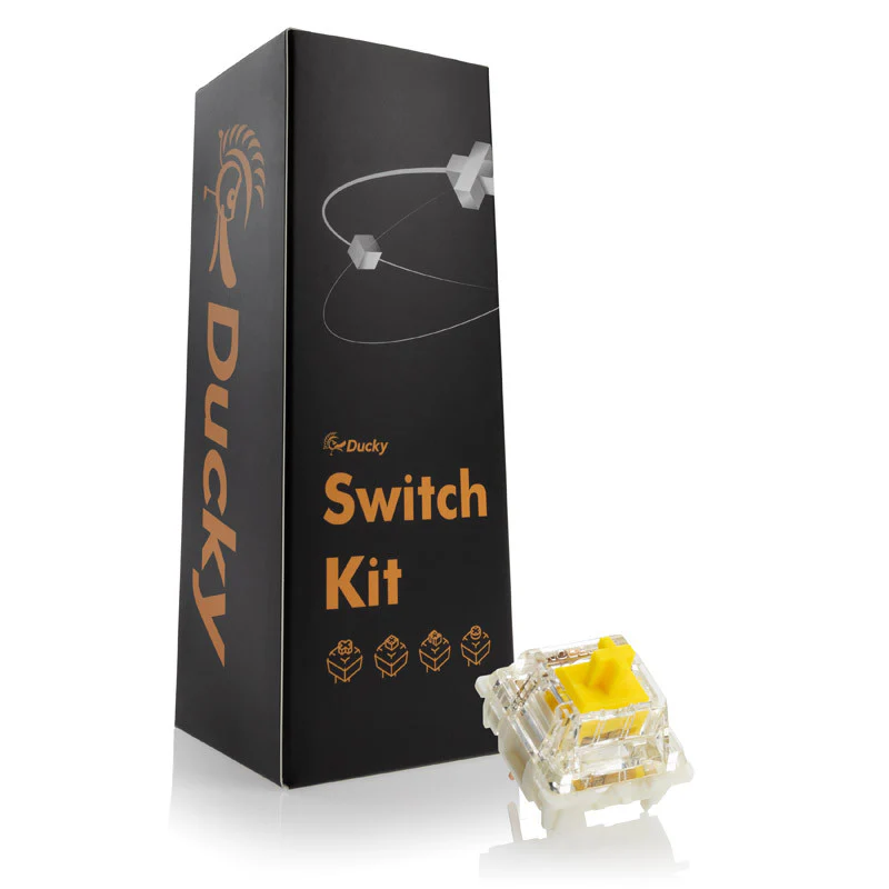 Ducky Switch Kit– Gateron G Pro Gelb– 110 St眉ck