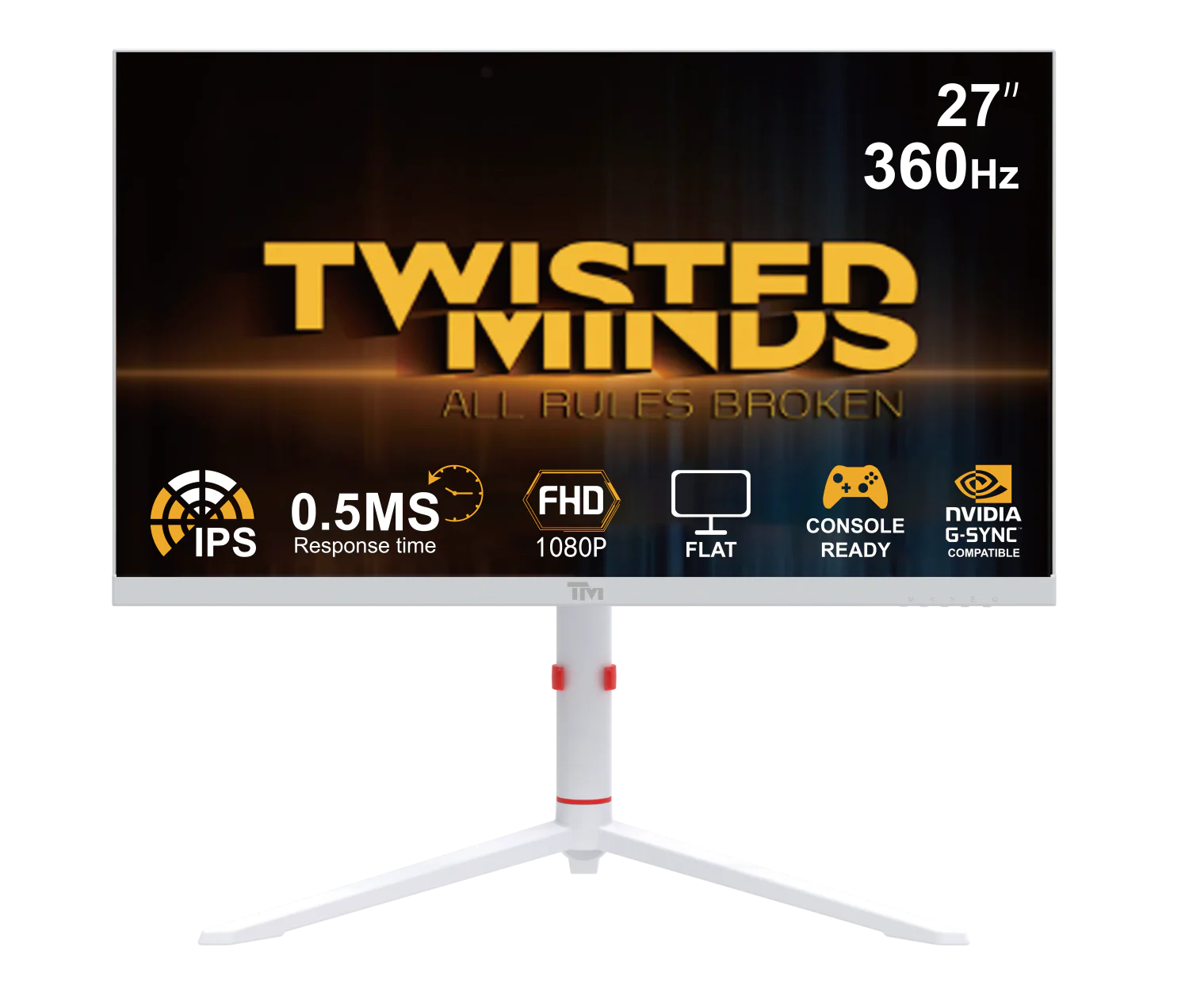 TWISTED MINDS ARTIC PRO SERIES 27 FHD - 360HZ - WHITE