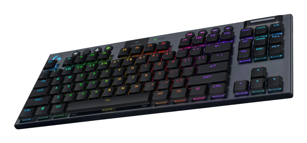 Logitech - G915 X LIGHTSPEED TKL Low-Profile Wireless Gaming Keyboard