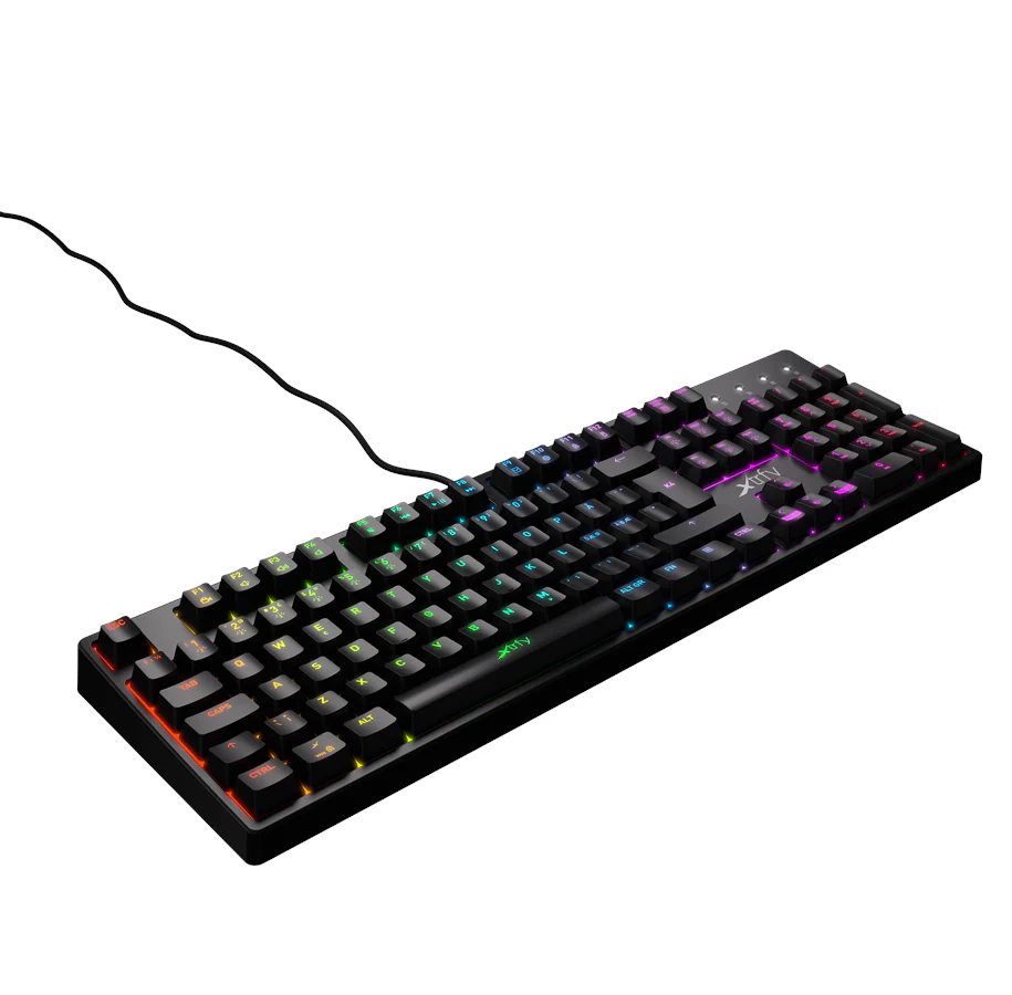 Xtrfy K4 RGB SCHWARZ. Mechanische Gaming-Tastatur mit RGB