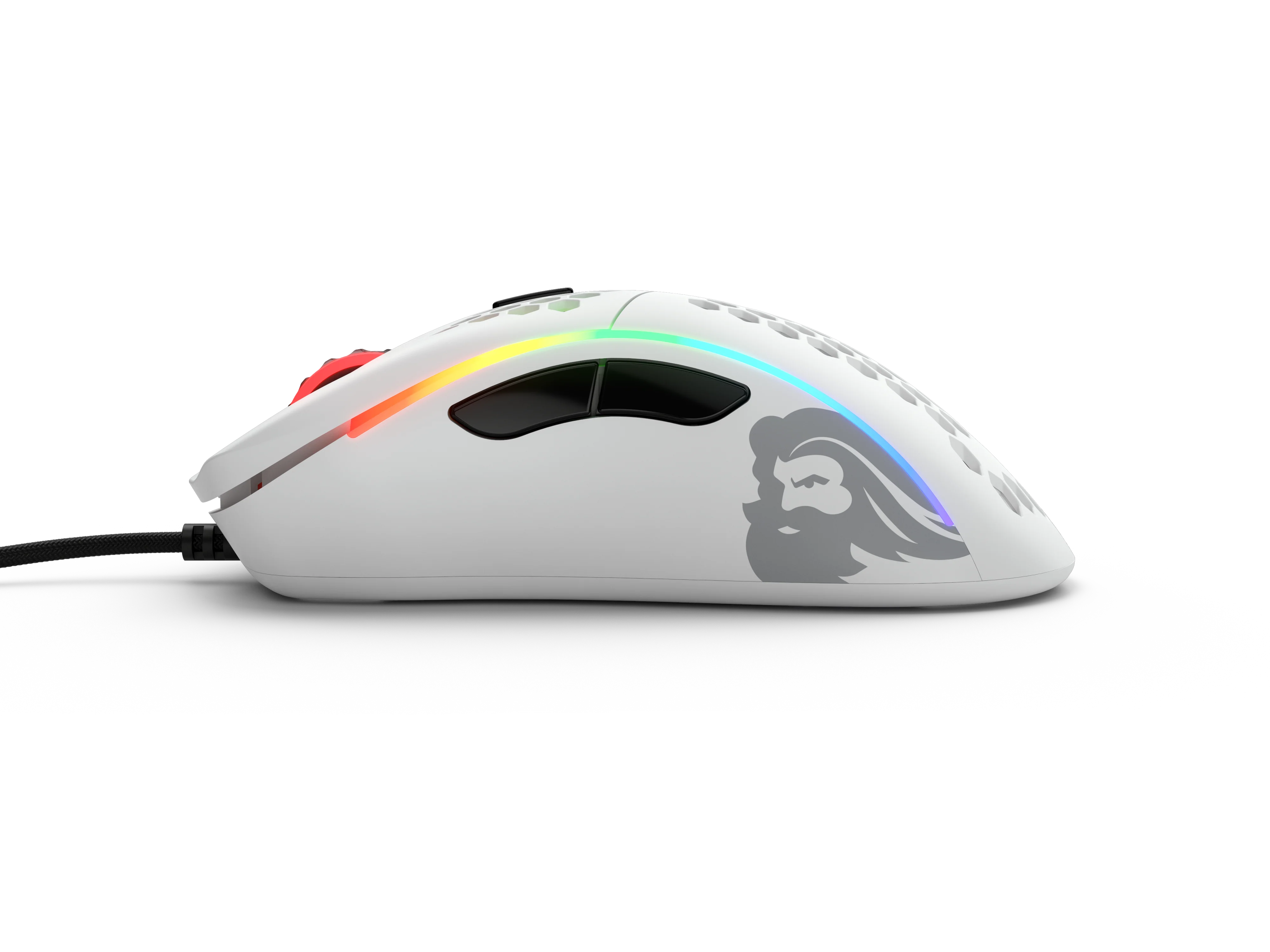 Glorious Model D Gaming-Maus – Weiß