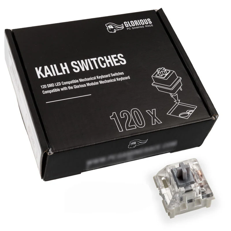 Glorious Kailh Speed– Silver Switches (120 Stück)