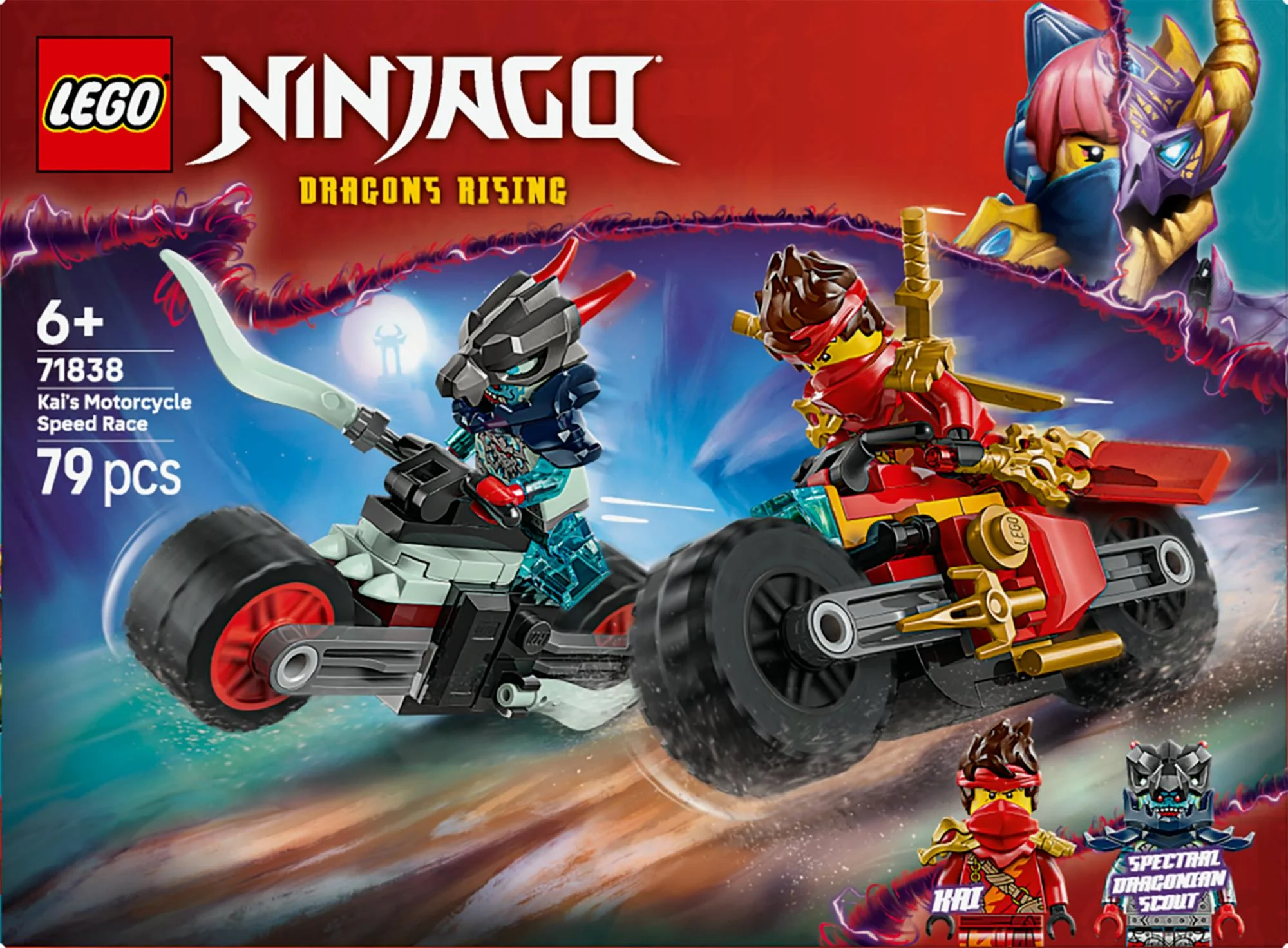 LEGO NINJAGO – Kai's Motorcykelvæddeløb