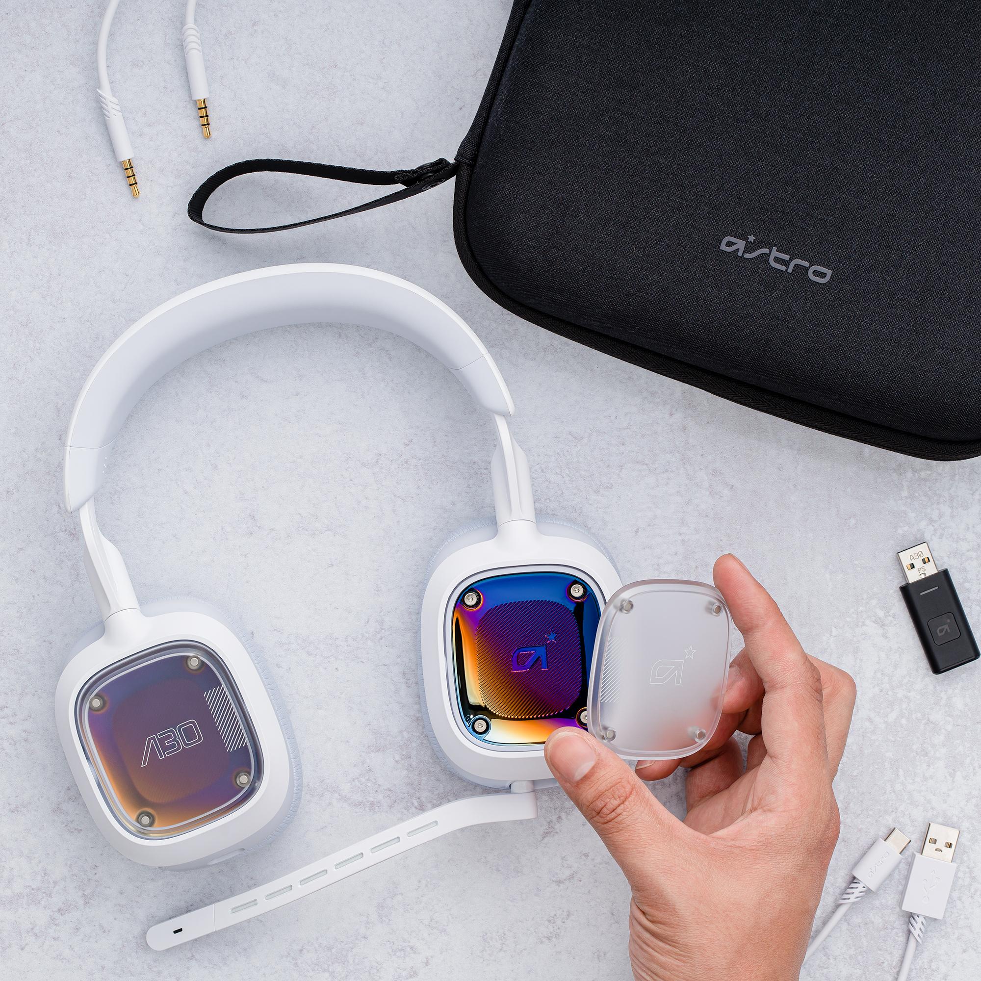 Astro - A30 Trådløs Gaming Headset PlayStation Hvid/Lilla