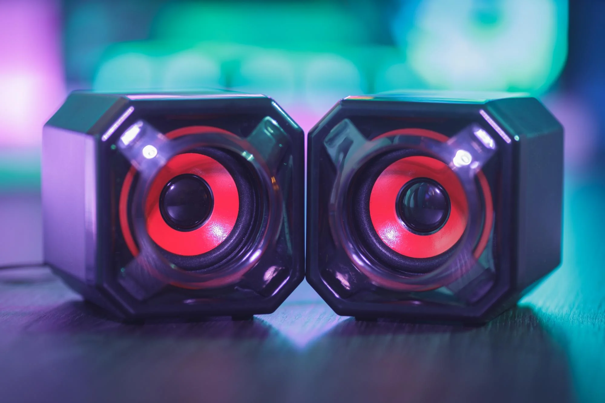 SUREFIRE - Gator Eye Gaming Højttaler. Rød