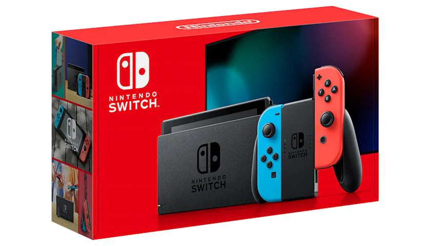 Nintendo Switch Console - Neon Blå/Rød + Nintendo Switch Sports