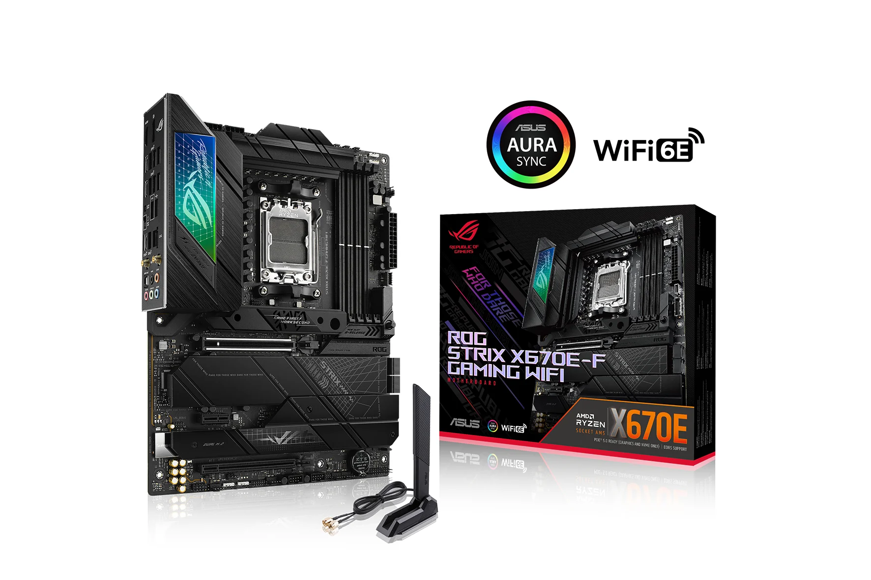ASUS ROG STRIX X670E-F GAMING WIFI (ATX. X670E. AM5) - Bundkort