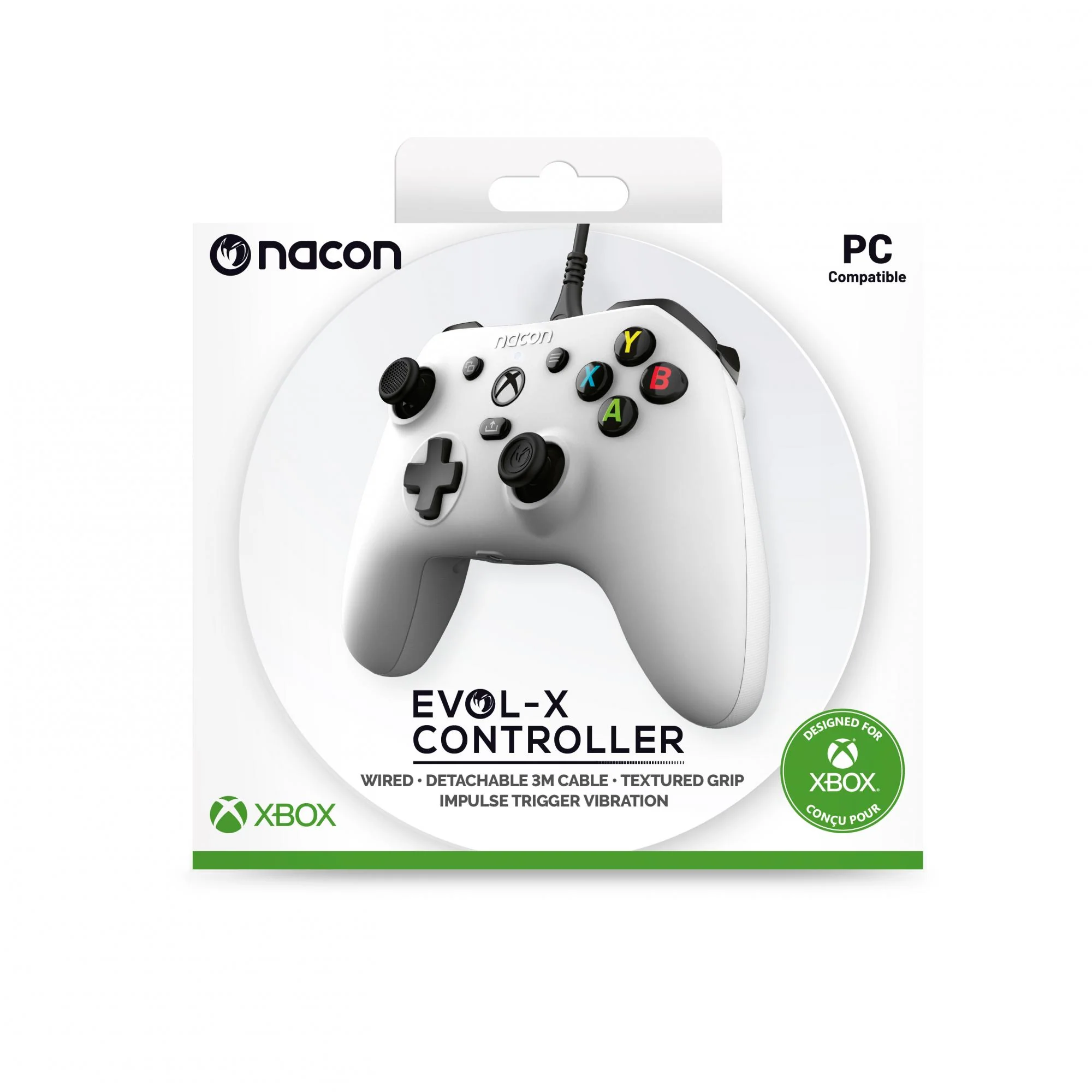 Nacon Entry Level Controller Hvid/Xbox Series X