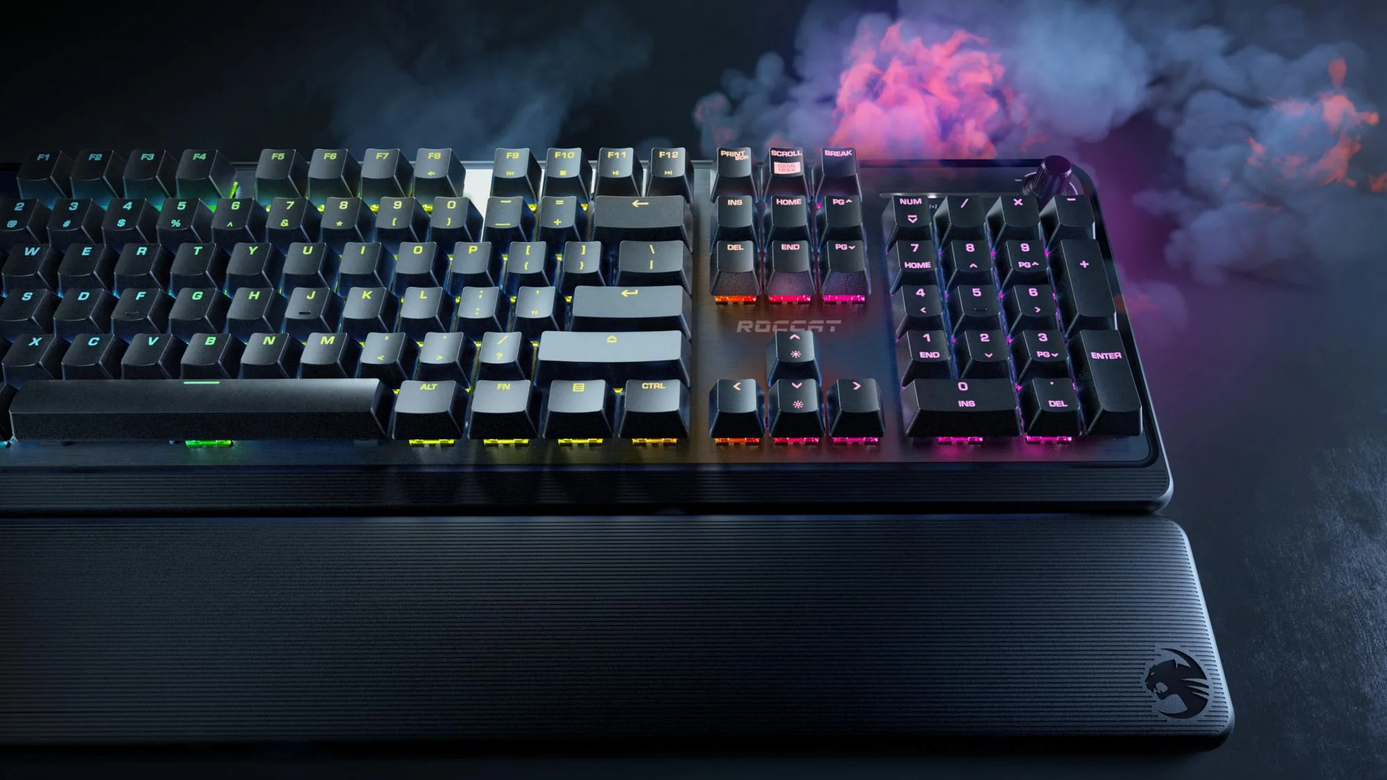 Roccat - Pyro Linear Switch Mechanical  Gaming Tastatur- Nordic Layout
